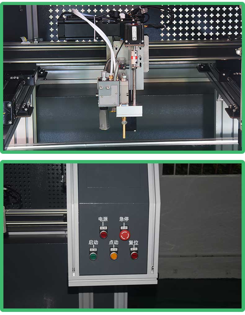 在线式划胶机更多细节